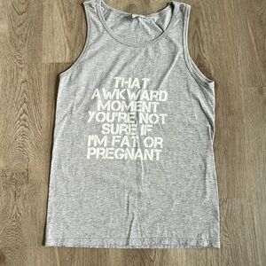 Never worn pregnancy announcement shirt